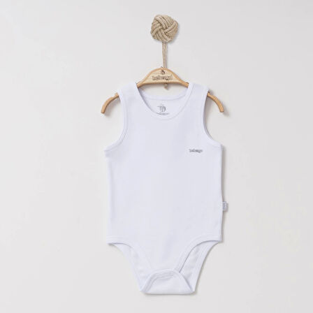 Bebengo BU4027 Basic Atlet Yaş Body Beyaz