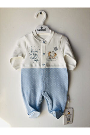 Te3071 Bebek Filli Patikli Tulum Mavi