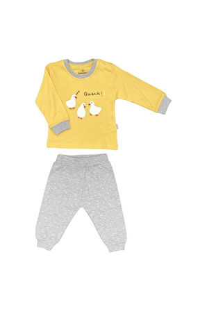 Civcivli Patiksiz 3'lü Bebek Takımı Tke5075