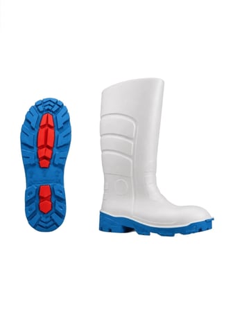 POLLY BOOT ÇİZME 101 BEYAZ MAVİ (ÇELİKSİZ BURUNSUZ)