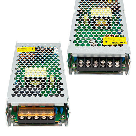 POWERMASTER PM-33020 5 VOLT - 60 AMPER - 300 WATT METAL SLİM KASA ADAPTÖR (P10 PANELLER İÇİN)