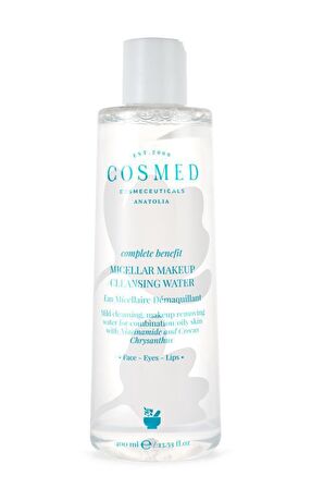  Cosmed Complete Benefit Micellar Makeup Cleansing Water 400 ml