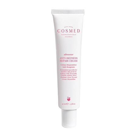 Cosmed Anti-Redness Repair Cream Hassas Ciltler İçin Su Bazlı Yağsız Nemlendirici Yüz Bakım Kremi 40 ml