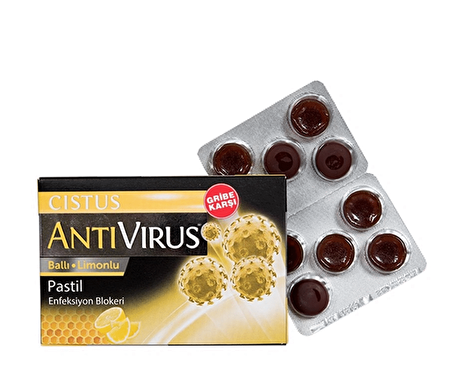 Cistus Anti Virüs Pastil Ballı Limonlu