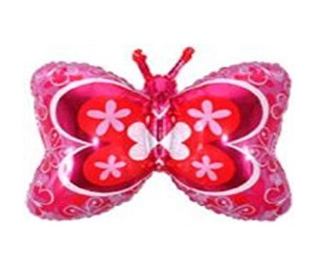 40" S.S Folyo Balon F-Butterfly 10'lu Paket-14141