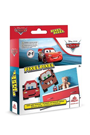 Disney Cars Boncuk Aktivite Seti 2in1-Pixel Pixel B216-02