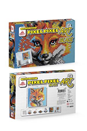 Yetişkin Boncuk Aktivite Seti(Tilki)-FOX ACTIVITY ART BEADS PPA01-01