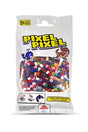 1000 Adet Midi Boncuk Karışık Renk-Pixel Pixel PPB-1000-MIX