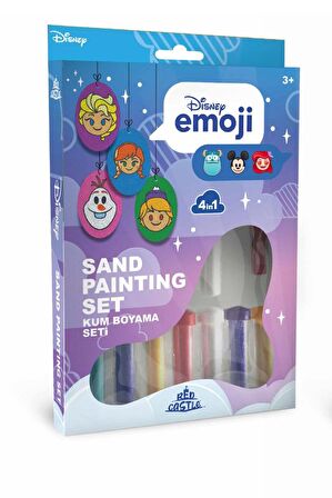 Disney Karlar Ülkesi Frozen II Emojiler Kum Boyama Seti-Red Castle DSO-01