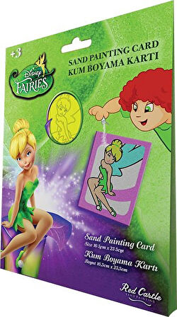 Eğitici ve Eğlenceli Kum Boyama Seti-Disney Periler Tinker Bell SS-10