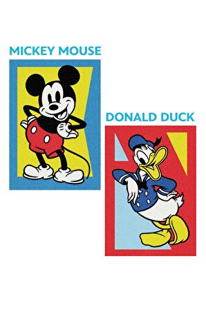 Disney Mickey Mouse Eğitici ve Eğlenceli Kum Boyama Seti-Red Castle DS-01