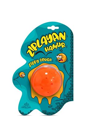 Zıplayan Hamur & Slime 30 gr Turuncu- Zdb-133