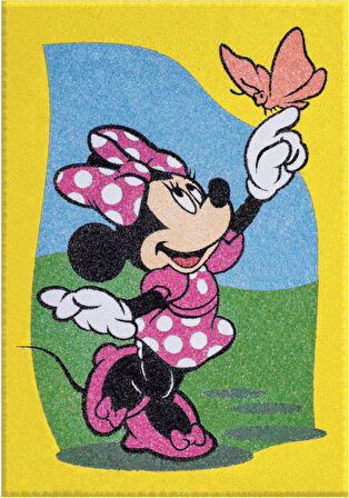 Disney Junior Minnie Mouse Eğitici ve Eğlenceli Kum Boyama Seti-Red Castle DS-03