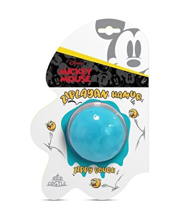 Disney Mickey Mouse Zıplayan Hamur 30 g Turkuaz-Red Castle ZDB-36