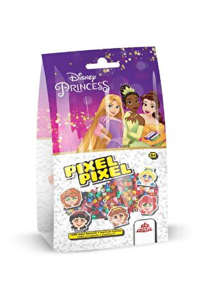 Disney Princess Boncuk Aktivite ve Oyuncak Seti 5 Figür-Pixel Pixel Boncuk B16-05