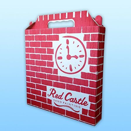 Disney Bella Saat (Clock) Kum Boyama Seti-Red Castle S-0015