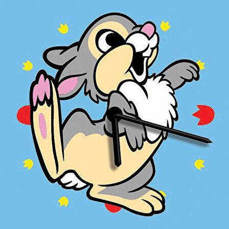 Disney Thumper Saat (Clock) Kum Boyama Seti-Red Castle S-0019