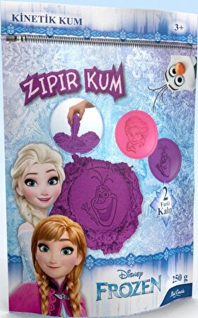 Disney Frozen Zıpır Kinetik Kum Mor 250 g-Red Castle ZKP250-01