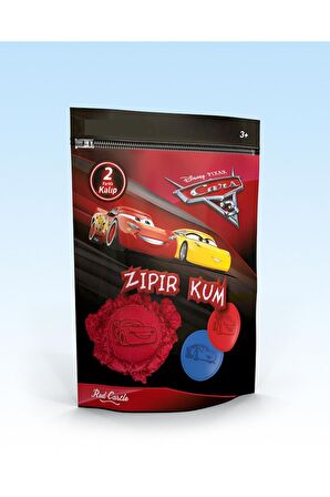 Disney Cars 3 Zıpır Kum Turuncu 500 g-Red Castle ZKP250-04