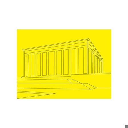 Anıtkabir, 15 Adet Büyük Boy A4, Kum Boyama Kartı Seti-Red Castle KB-RC-152