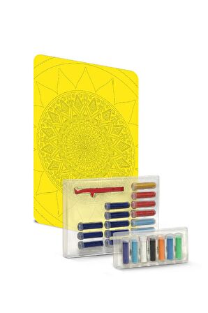 Sand Art (Kum Sanatı), Yetişkin Kum Boyama Aktivite Seti, (Mandala)