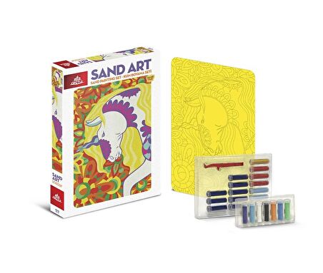 Sand Art (Kum Sanatı), Yetişkin Kum Boyama Aktivite Seti (Uni) YKO-09