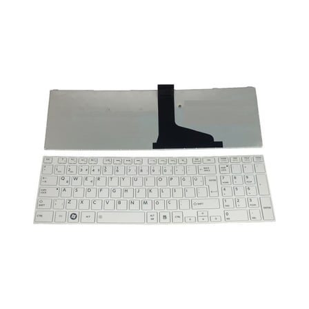 Toshiba Satellite L50-A, L55-A Notebook Klavyesi, Laptop Tuş Takımı (Beyaz TR) / KL0484FW