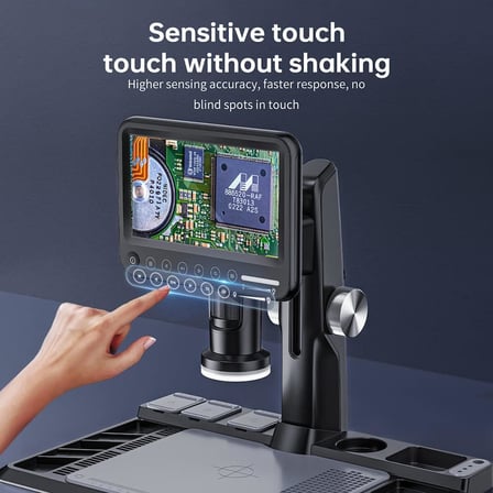Dijital Mikroskop Elektronik Onarım MBL-318A 12MP 1600X 7 İnç IPS Ekran Dokunmatik Tuşlu