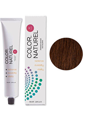 Color Naturel Kalıcı Saç Boyası 100 ml 7.75 Açık Sıcak Kahve