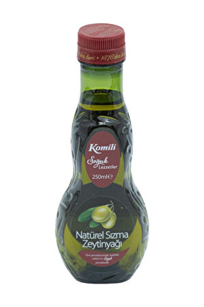 Komili Soğuk Lezzetler Natürel Sızma Zeytinyağı 250 ml