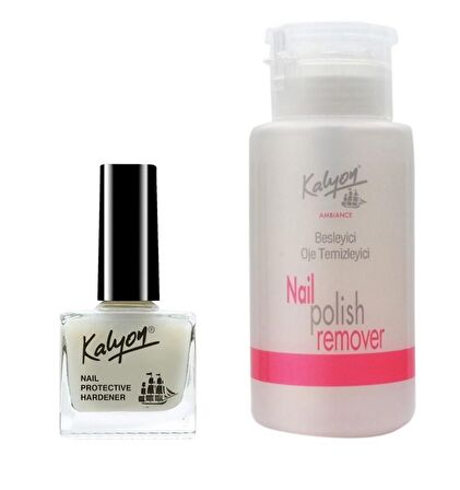 Kalyon Tırnak Setleştirici+Pompalı Aseton 200Ml