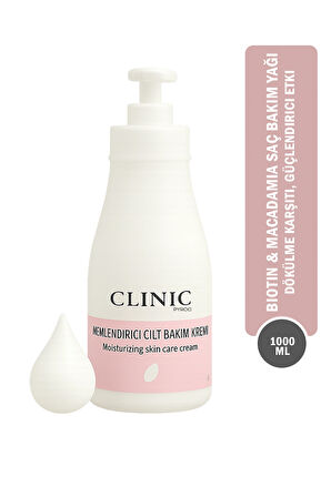 Yoğun Nem & Günlük Bakım - Nemlendirici Cilt Bakım Kremi - 1000 ml
