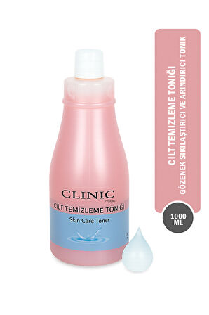 Cilt Temizleme Toniği - Gözenek Sıkılaştırıcı Ve Arındırıcı Tonik - 1000 ml