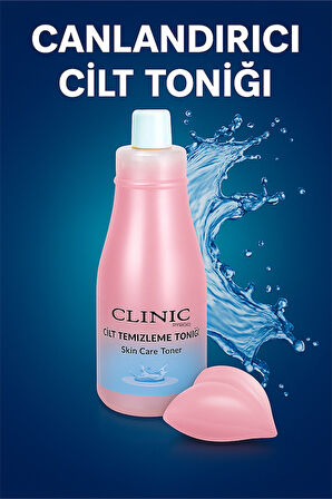 Cilt Temizleme Toniği - Gözenek Sıkılaştırıcı Ve Arındırıcı Tonik - 1000 ml