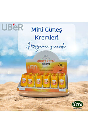 UBéR ÇANTA BOY GÜNEŞ KREMİ 50 SPF (30 ML) (ADET)