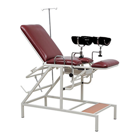 Jinekolojik Muayene Masası | Trendelenburg Özellikli, Hareketli Ayakçalı, Antibakteriyel Döşemeli E-221