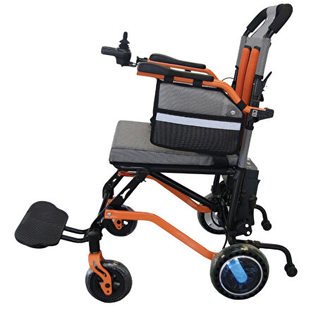 Poylin Akülü Tekerlekli Sandalye | Katlanabilir Şase, Uzaktan Kumandalı, 18 kg Ağırlık P204