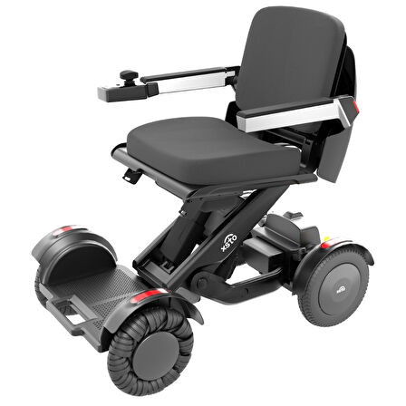 Poylin Akıllı Tekerlekli Sandalye | Otomatik Eğim Ayarlı, Katlanabilir, 360° Manevralı P212 XSTO M4U