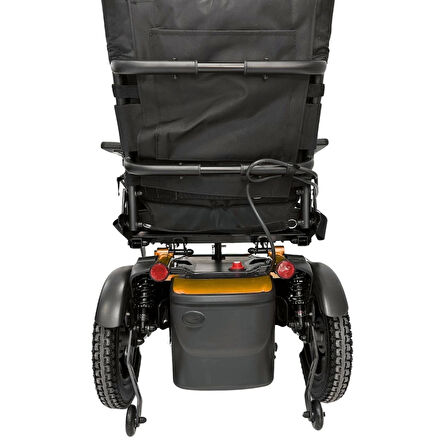 Poylin Akülü Tekerlekli Sandalye Mavi | Manuel Tilt Özellikli, Ayarlanabilir Genişlik, Elektromanyetik Fren P266