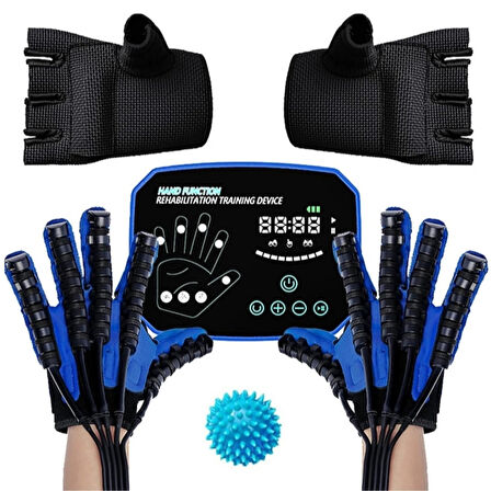Robotik El Rehabilitasyon Cihazı | Otomatik Çapraz Parmak Egzersizi ile Felç ve Travma Sonrası Hızlı İyileşme Desteği C12 (Çift El)