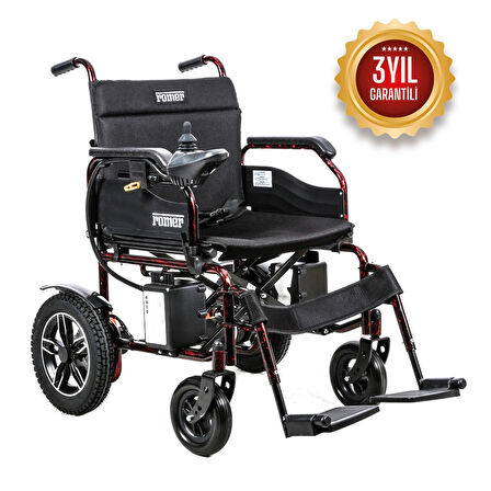 Römer Akülü Tekerlekli Sandalye | Katlanabilir, Dayanıklı Çelik Şase Tasarımı R108