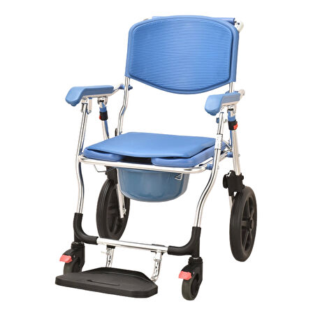 Respirox Banyo Özellikli Seyyar Tuvalet | EVA Sırtlıklı, Katlanabilir ve Dayanıklı Tasarım RLTS-03