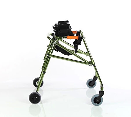 WOLLEX Pediatrik Ters Walker | Katlanabilir,Yüksekliği Ayarlanabilir ve Hafif Alüminyum Yapı WG-W941