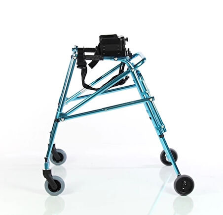 WOLLEX Pediatrik Ters Walker | Katlanabilir, Alüminyum Gövde ve Ayarlanabilir Yükseklik WG-W942