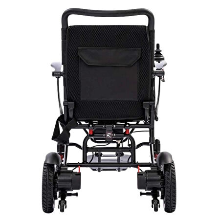 Poylin Karbon Fiber Akülü Tekerlekli Sandalye | Katlanır, Lityum Akülü, 120Kg Taşıma Kapasiteli P214
