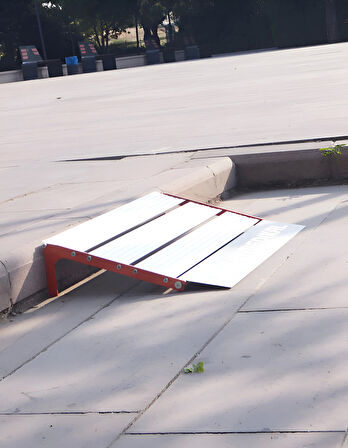 Eşik Rampası | Hafi, Dayanıklı, Portatif veya Sabit Kullanım 40x75cm