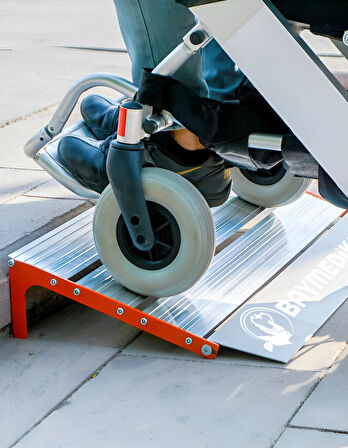 Eşik Rampası | Hafi, Dayanıklı, Portatif veya Sabit Kullanım 40x90cm