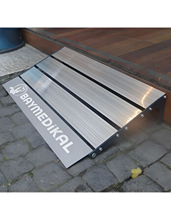 Eşik Rampası | Hafi, Dayanıklı, Portatif veya Sabit Kullanım 40x90cm