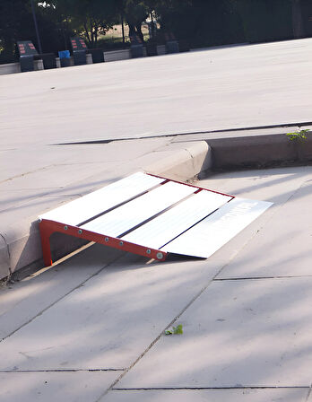 Eşik Rampası | Hafi, Dayanıklı, Portatif veya Sabit Kullanım 40x90cm