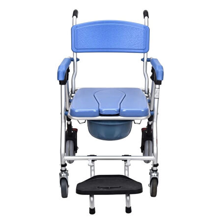 Poylin Alüminyum Banyo Tuvalet Sandalyesi | Ergonomik ve Dayanıklı Tasarım P611